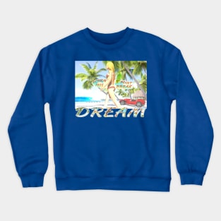 Dream- Action Free -Point Break Crewneck Sweatshirt